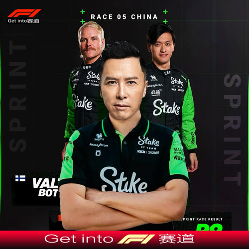 F1赛车服索伯车队周冠宇POLO定制