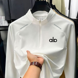 春速干衣户外跑步骑行服训练衣 半拉链拼接运动t恤男长袖 秋季 爆款