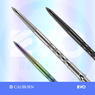 九牌EVO 镖针 Bamboo 可更换硬式 通用普通硬镖 宗笑尘款 CALIBURN