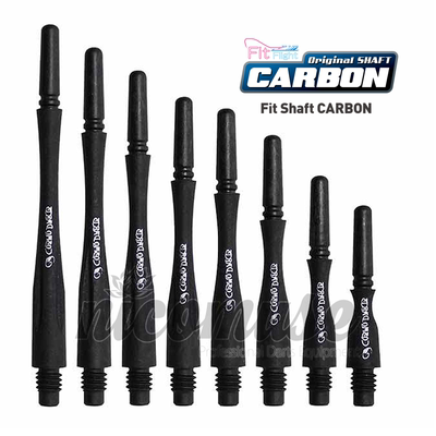cosmo fit shaft carbon hybrid 混合型碳素飞镖杆 炭黑色