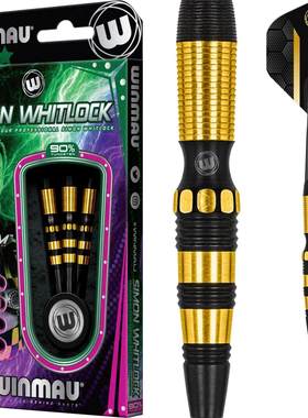 WINMAU Simon Whitlock SE款怀特洛克黑金款酒桶钨钢飞镖专业比赛