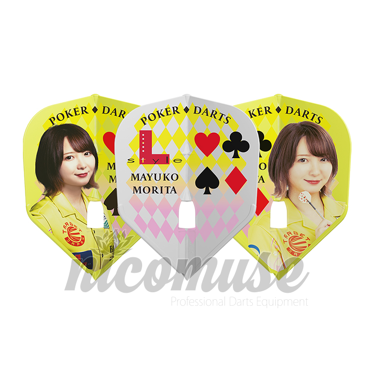 L-Style 森田 真結子 ver.2 type-B L-Flight PRO L3 飞镖尾翼