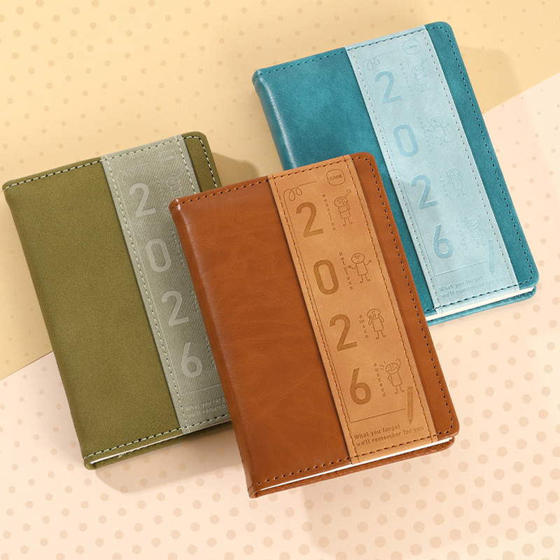 2026日程本情绪小人A7口袋本随身