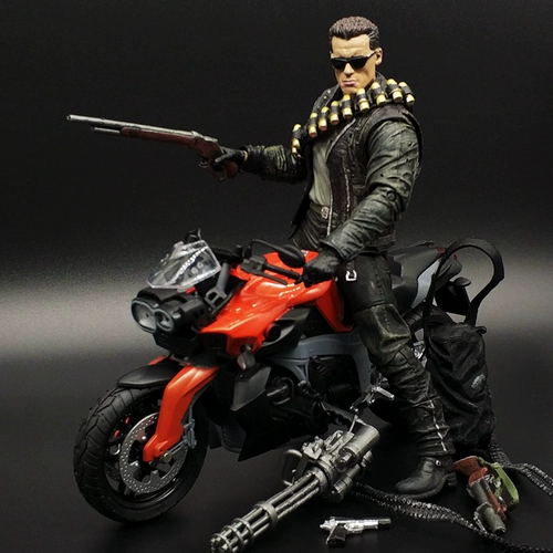Терминатор рука -сделанный T800 Future Warrior 2 Arno Kou Puppet Alloy Motorcycle Toys Model Neca
