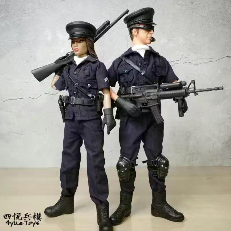 现代海陆空兵人手办摆件模型1/6可动手办孩生日玩具武器配件 威龙