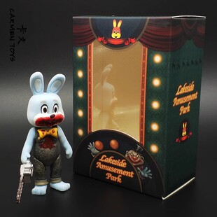 猛鬼街寂静岭3罗比兔子手办僵尸丧尸人偶担架床生化危机模型玩具