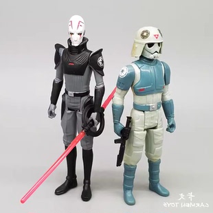 手办星球大战白兵玩具模型黑武士风暴兵克隆人可动人偶侦察兵公仔