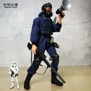 现代敢死队兵人模型1/6狙击手飞虎队海陆空精英手办玩具武器 威龙