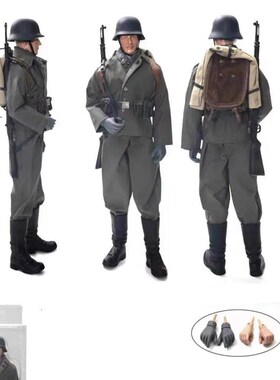 手办兵人玩具士兵模型