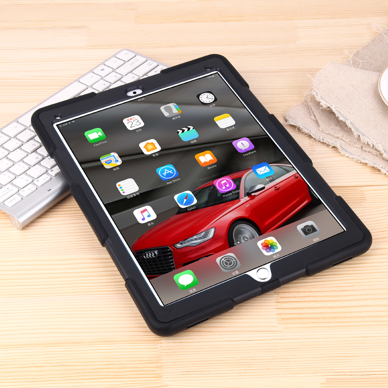 Æ»¹ûiPad pro12.9´ç±£»¤Ì׹轺·Àˤair6ƽ°åµçÄÔÈ«°ü±ßÍâ¿Ç´øÖ§¼Ü