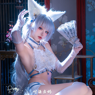 对酒当鸽 碧蓝航线cos 信浓 相融一梦cosplay 中国风私房
