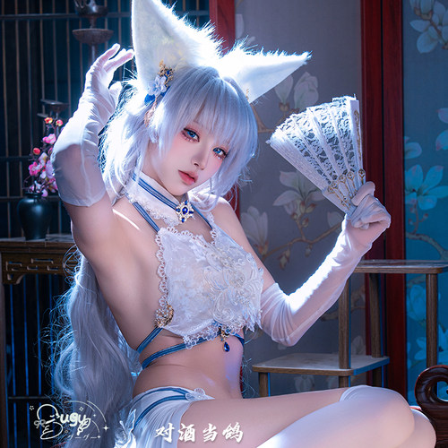 对酒当鸽 碧蓝航线cos 信浓 相融一梦cosplay 中国风私房