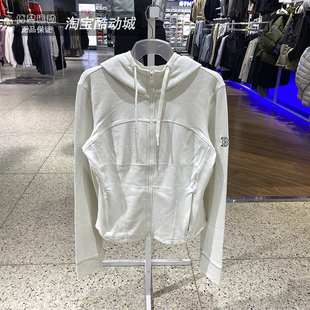 MLB外套女装26春季新款跑步运动服休闲修身针织连帽夹克3FTRB1561