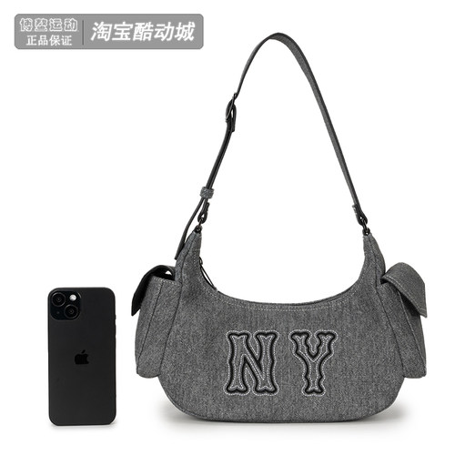 MLB拎包NY男女时尚复古单肩包