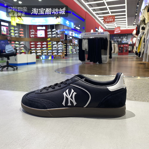 MLB男女复古德训薄底低帮板鞋