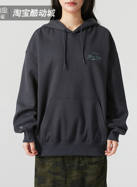 MLB卫衣男女同款春秋新品运动服休闲百搭宽松连帽套头衫3AHDV0551