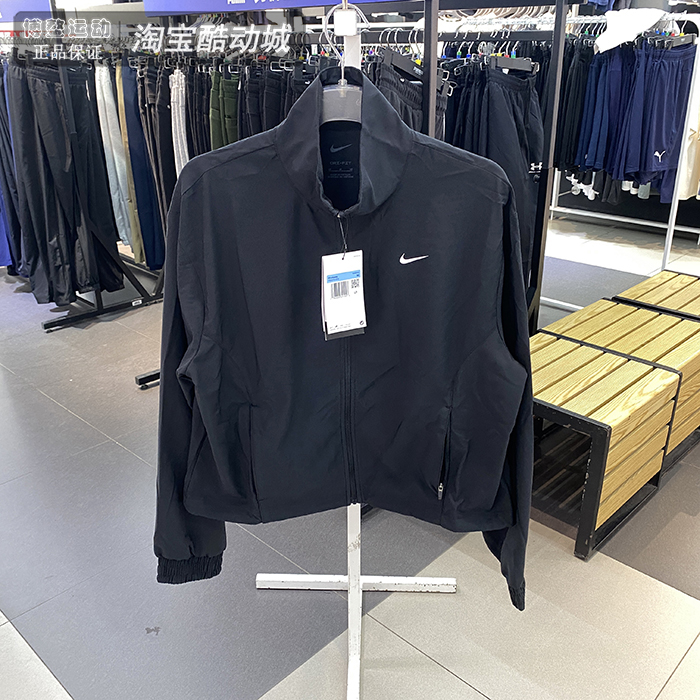 训练速干梭织夹克外套耐克女装