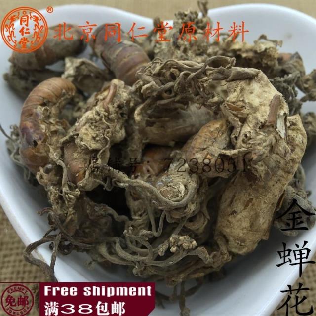 北京同仁堂可打粉100g包邮金蝉花