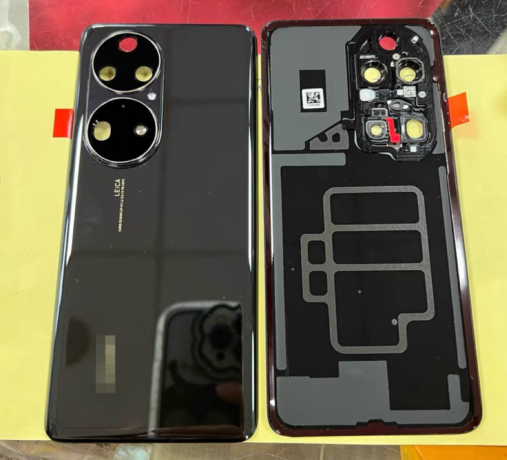 适用于华为p50pro曜金黑原装98新后盖