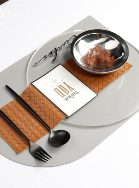 轻奢风灰色样板房间餐厅摆盘装饰