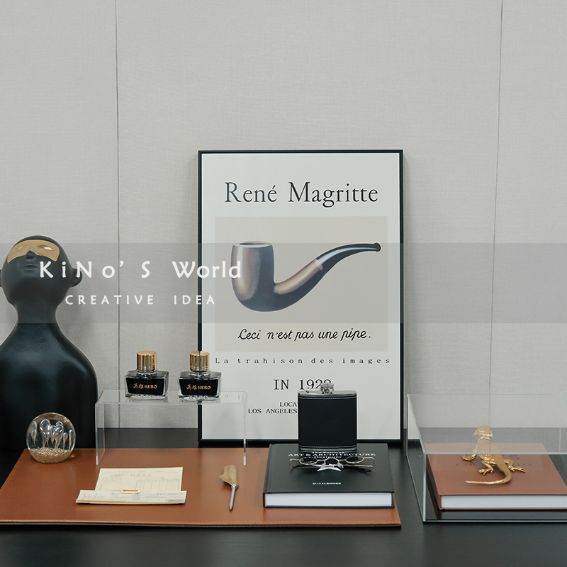 北欧轻奢书桌摆件家居桌面装饰品