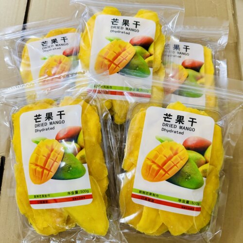厚切芒果干500g袋装广西芒果干