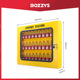 BOZZYS能量隔离上锁挂牌壁挂式 X08 集群LOTO黄色安全锁具管理站BD