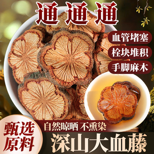 云南野生血塞通正宗深山老树大血藤脑血通可食用红藤血塞通泡酒水