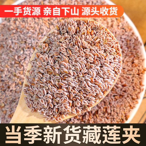 正宗藏莲夹中草药材天然藏连夹藏连籽天山雪莲的种子清凉无铅低脂