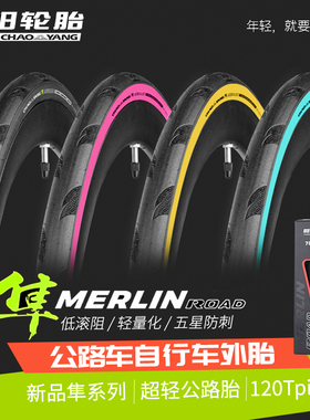 朝阳隼H496公路车外胎眼镜蛇PRO开口真空胎700x25c/28c自行车轮胎