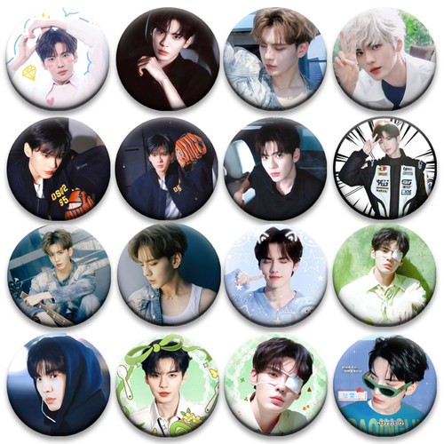 深情眼毕雯珺周边58mm吧唧徽章创意徽章周边收藏吧唧定制粉丝应援