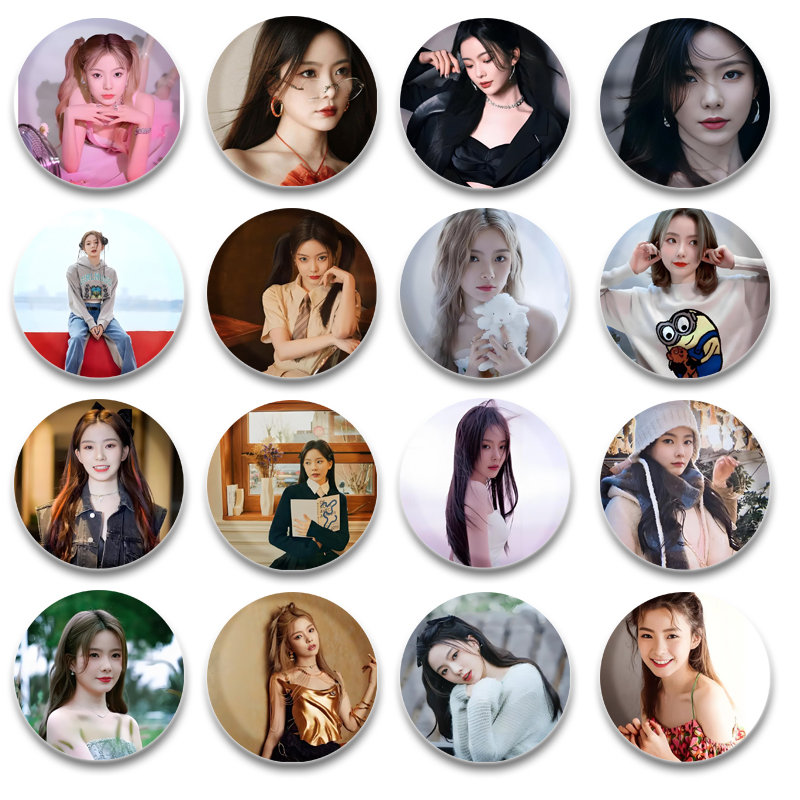 陈卓璇胸章58mm马口铁胸针谷子硬糖少女303应援周边朋友礼物