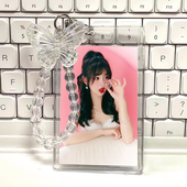 ins风张淼怡周边学生校园卡件卡套挂件节日身份证水晶亚克力礼物