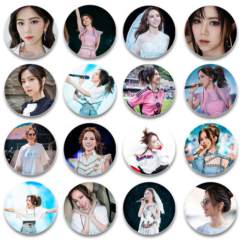 邓紫棋胸章58mm马口铁胸针谷子挂件明星演唱会应援周边痛包礼物