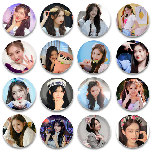 李瑞周边diy明星58mm应援吧唧胸章镭射马口铁书包徽章饰品