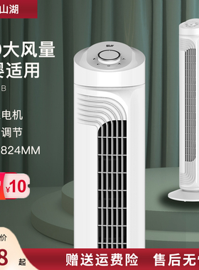 湖电塔扇FZ09-54C3旋网立式落地家用摇头超静音无叶清雅扇省节能