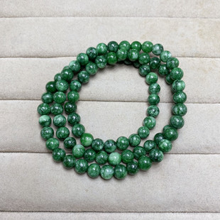 清仓干青圆珠手链女三圈手串多层简约时尚潮人情侣装饰首饰品礼物