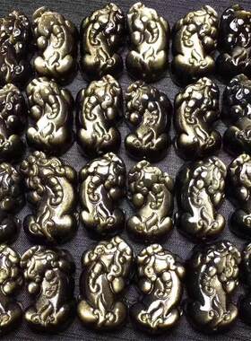 金曜石貔貅单个手串情侣饰品配件