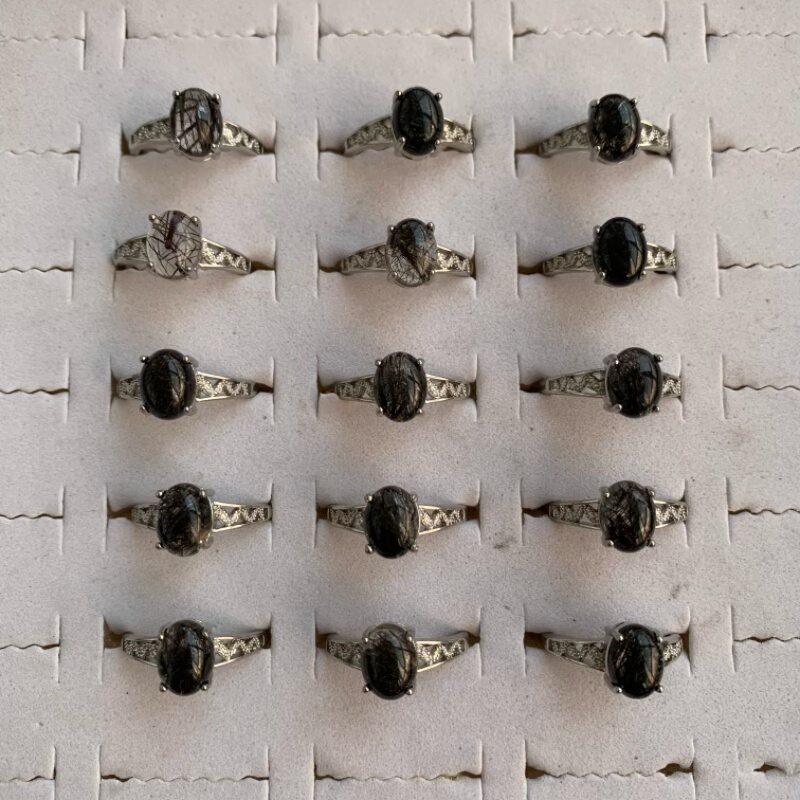 尾货黑发晶白铜戒指清仓处理15个80元活口裸石7*9mm,饰品/流行首饰/时尚饰品新,戒指/指环,淘宝优惠券,粉丝福利购,淘宝优惠卷