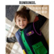 RUNRUNGO儿童马甲摇粒绒抗静电休闲运动坎肩春秋季 外套 男女童无袖