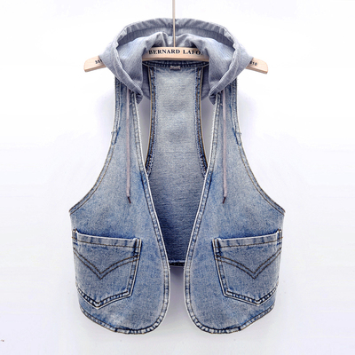 春夏季百搭连帽短款宽松外搭开衫