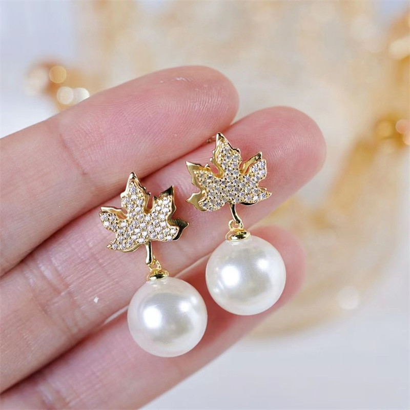 立体耳钉威尔娜斯纯银双层设计感