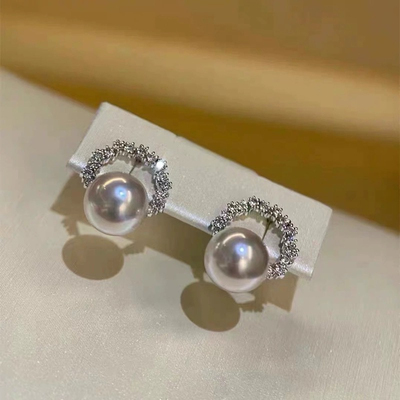 S925银耳针宋慧乔同款闪耀耳钉