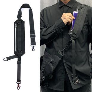 多功能斜挎包带子可装 手机单肩带加载副包秒变胸包腰包机能背带酷