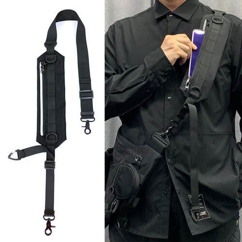 肩带胸包秒切换单肩包带子