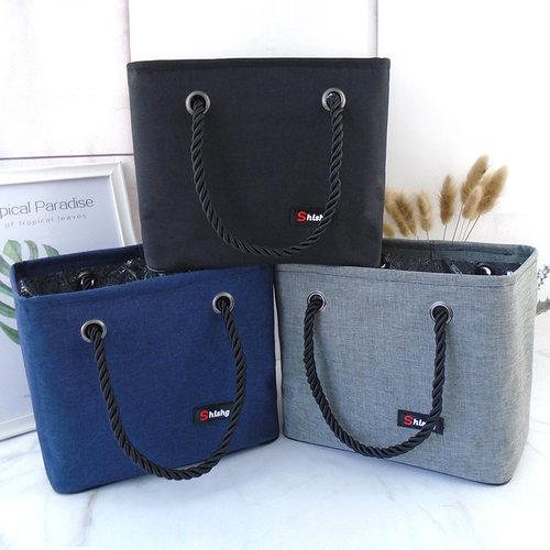 纯色折叠浴兜包健身便携洗澡篮