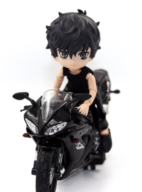 ob11娃衣 GSC YMY doll bjd body9 figma bjd 12分 道具 摩托车