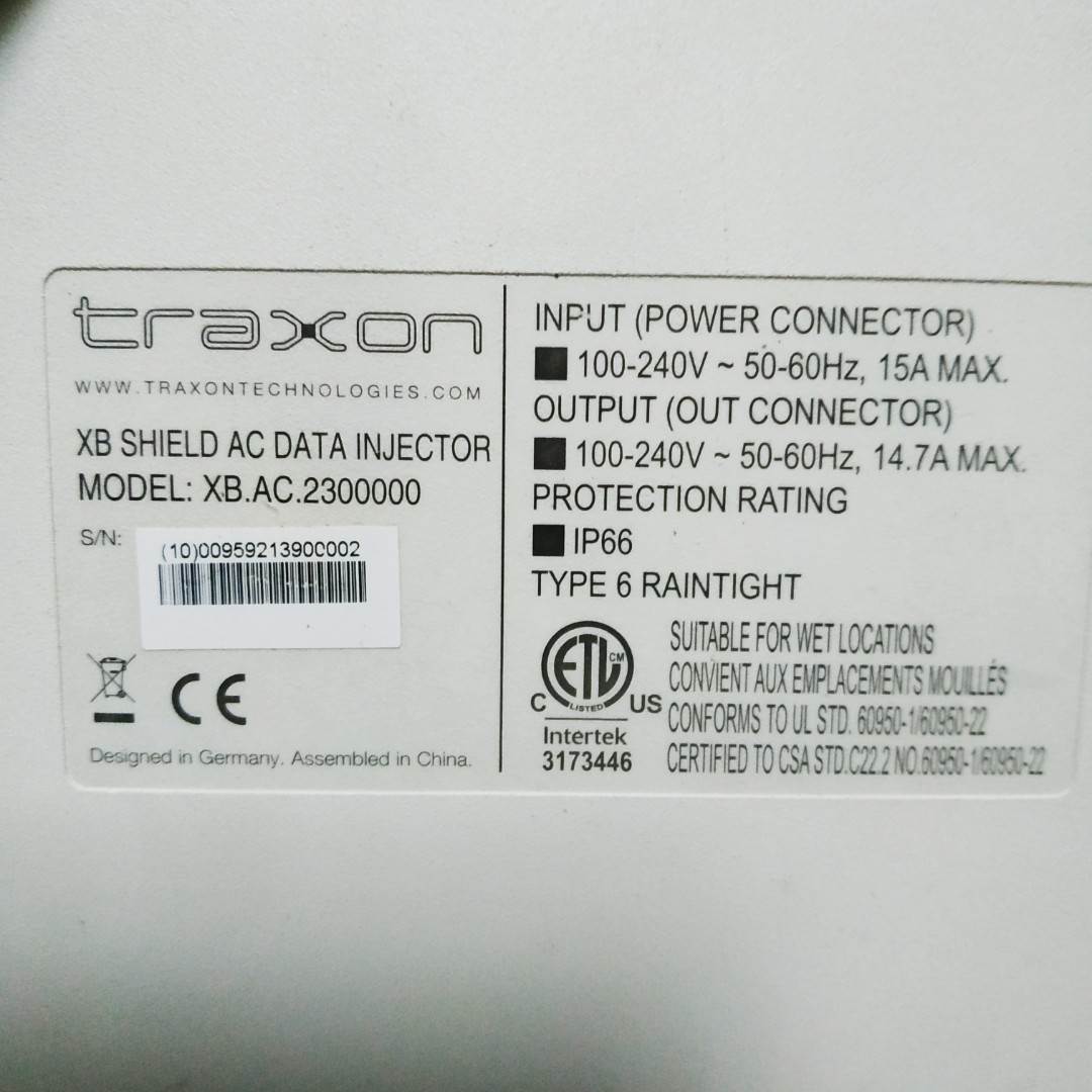 traxon[ XB.AC.2300000有3台一台重量1.4公斤 24-1询价-封面