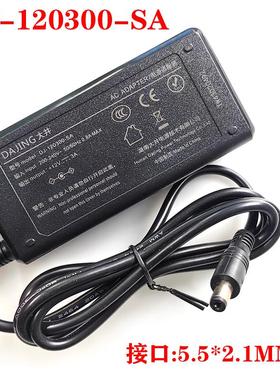 ADP-36C2 DJ-120300-SA大井12V3A电源适配器DJ-120330-SA 12V3.3A