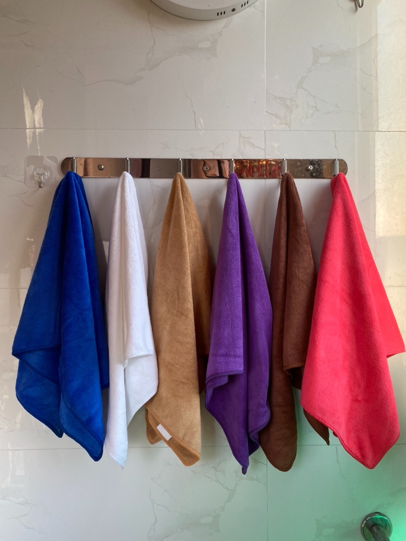 温家乐超细纤维纯色毛巾干发巾